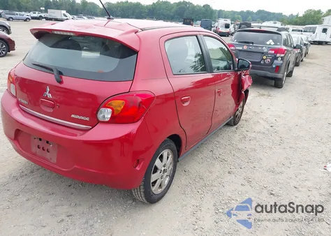 2015 Mitsubishi Mirage Es from USA, damaged, VIN ML32A4HJ8FH003932